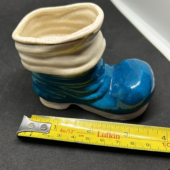 Occupied Japan Ceramic Blue Boot antique! - Picture 10 of 10